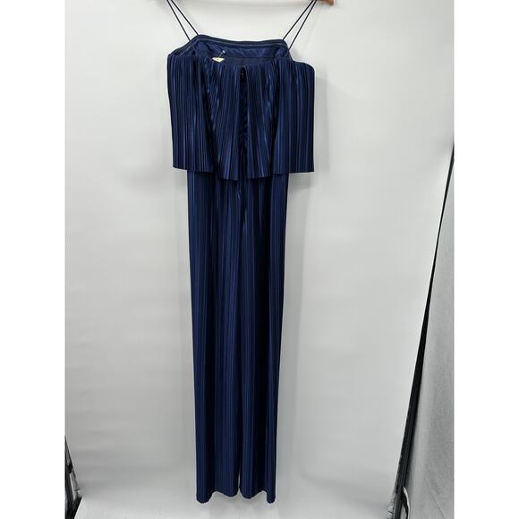 AMANDA UPRICHARD NWT Collina Jumpsuit in Blue // XS - Picture 8 of 16
